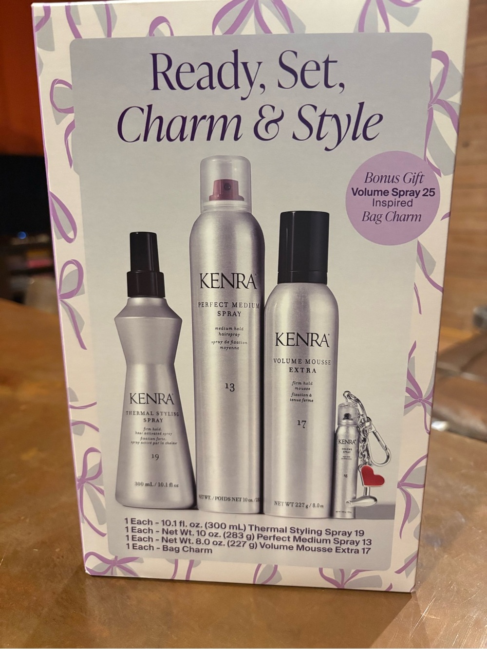 Kenra Ready, Set, Charm & Style Hair Styling Set